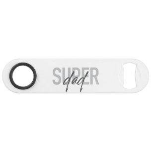 Simple, modern, cool, trendy design Super Dad
