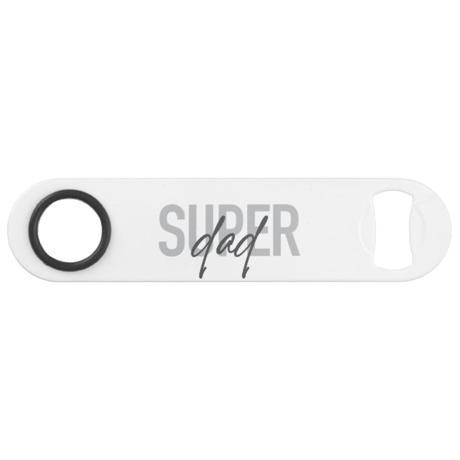 Simple, modern, cool, trendy design Super Dad (Front (Horizontal))