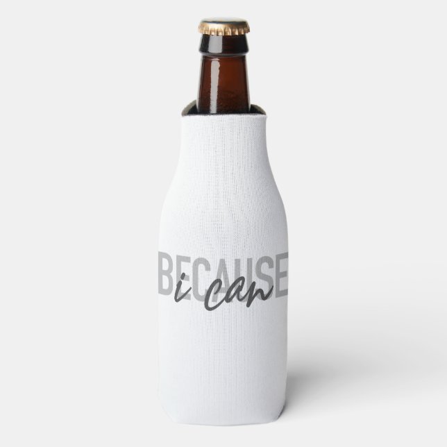 Simple, modern, cool, urban design Because I can Bottle Cooler (Bottle Front)