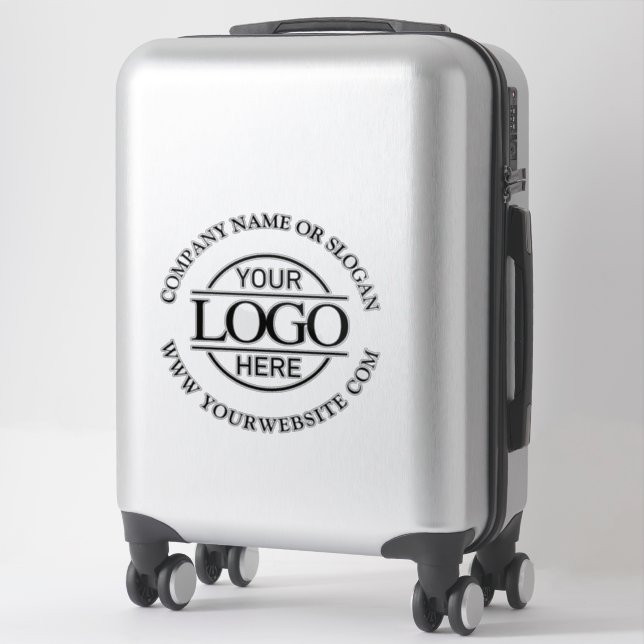 Simple Modern Custom Company Business Logo Branded (Suitcase)
