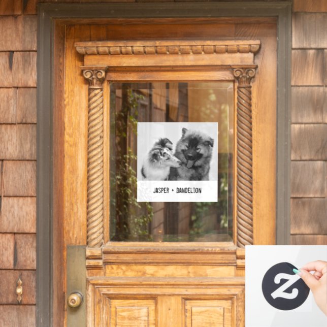 Simple, Modern Custom Pet or People Photo (Home Door)