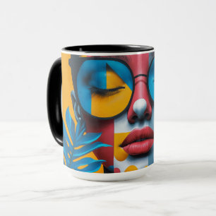 Simple modern Custom Photo and Personalised Mug
