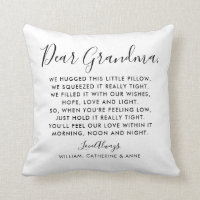Simple Modern Dear Grandma Message Mother's Day