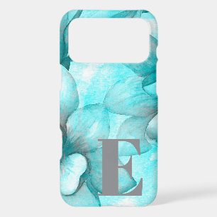 Simple Modern Elegant Bold Initial Girly Floral