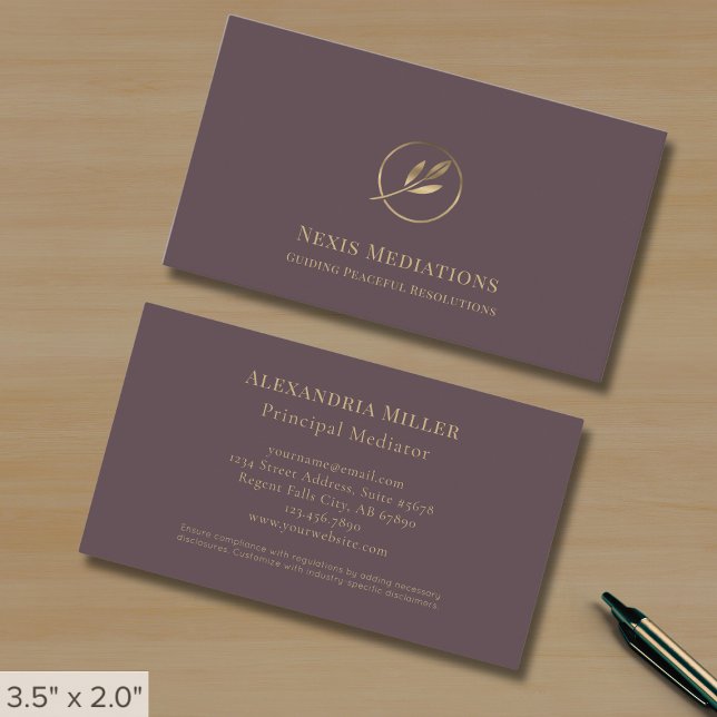 Simple Modern Elegant Business Card (Creator Uploaded)