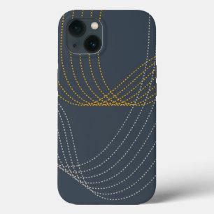 Simple, modern, elegant, cool, trendy illustration iPhone 13 case