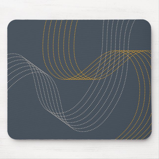 Simple, modern, elegant, cool, trendy illustration mouse pad (Front)