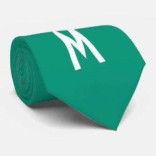 Simple Modern Emerald Tie