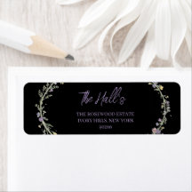 Simple Modern Floral Boho Wedding