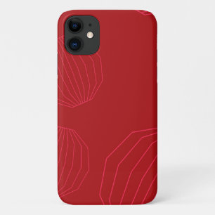 Simple, modern, flowing Christmas ornaments Case-Mate iPhone Case