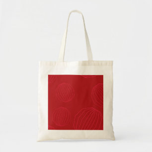 Simple, modern, flowing Christmas ornaments Tote Bag