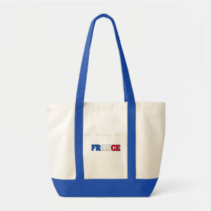 Simple Modern France National Flag Apparel Tote Bag