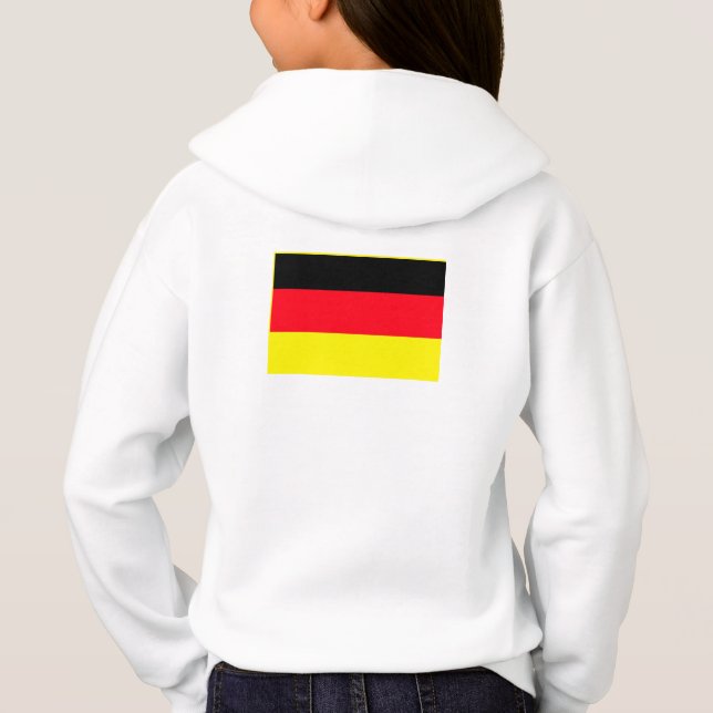 Simple Modern Germany Flag Souvenir , Backside (Back)