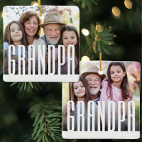 Simple Modern Grandpa Photo