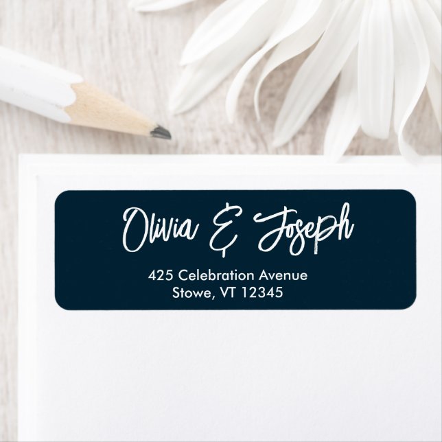Simple Modern Hand Sketched Script Navy Blue (Insitu)