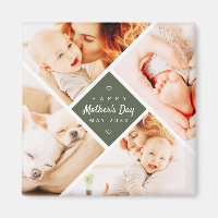 Simple Modern Happy Mother's Day Custom Photo
