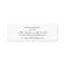 Simple Modern Hip Black  Business Card