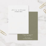 Simple Modern Hoop Earring Display Card<br><div class="desc">Stylish and modern hoop earring display holder with two printed slats "markers",  these are not precut. Matching items in this collection.</div>