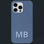 Simple Modern Initial Monogram iPhone 15 Pro Max Case<br><div class="desc">Simple Modern Initial Monogram Phone Case. Create your own personalised iPhone Case with custom initial name.</div>