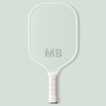 Simple Modern Initial Monogram Pickleball Paddle<br><div class="desc">Simple Modern Initial Monogram Pickleball Paddle. Create your own personalised pickleball with custom initial name.</div>