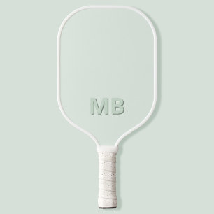 Simple Modern Initial Monogram Pickleball Paddle