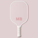 Simple Modern Initial Monogram Pickleball Paddle<br><div class="desc">Simple Modern Initial Monogram Pickleball Paddle. Create your own personalised pickleball with custom initial name.</div>