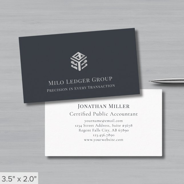 Simple Modern Logo Business Card (Creator Uploaded)