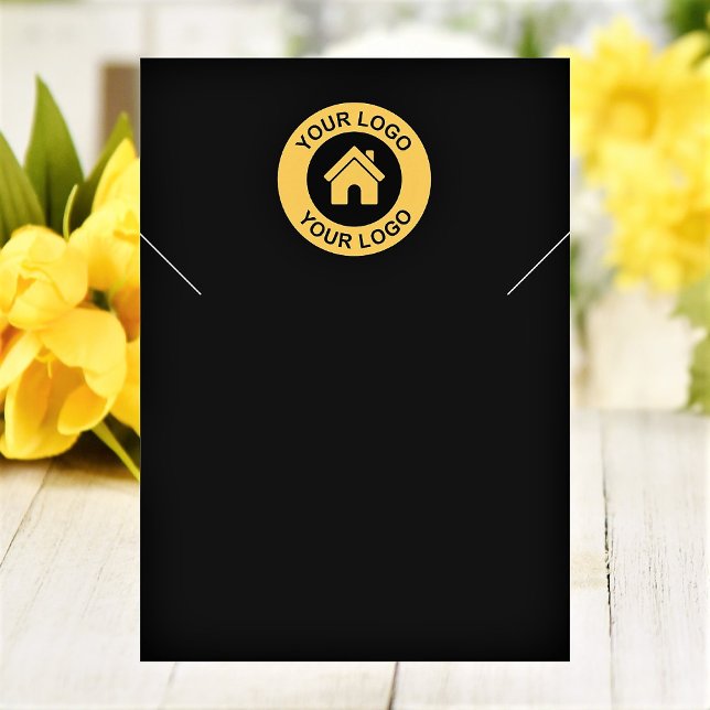 Simple Modern Logo Necklace Bracelet Display Card (Creator Uploaded)