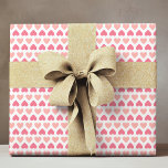 Simple Modern Love Heart Pink Peach White Wrapping Paper<br><div class="desc">Simple Modern Love Heart Pink Peach White Pattern Wrapping Paper Gift Wrap features a modern geometric heart pattern in pink,  peach and white. Perfect for Valentine's Day,  anniversary,  Mother's Day,  birthday,  wedding,  baby shower and more. Created by Evco Studio www.zazzle.com/store/evcostudio</div>