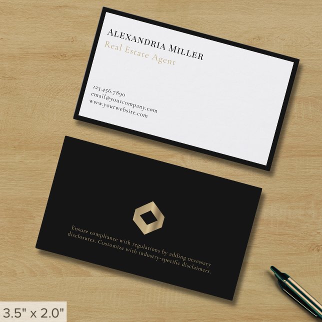Simple Modern Luxury  Business Card (Creator Uploaded)