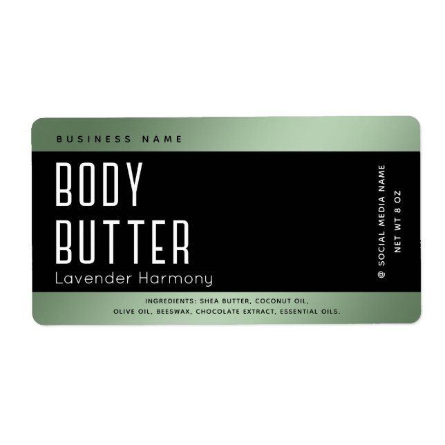 Simple modern luxury typography black  (Front)