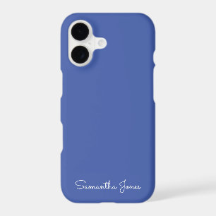 Simple Modern Minimal Bright Blue