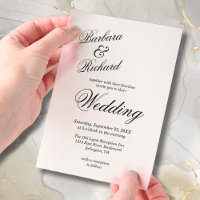 Simple Modern Minimal Elegant Cover Wedding