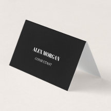 Simple Modern Minimal Professional black