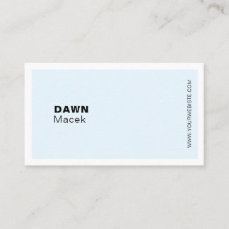 Simple, Modern, Minimal & Trendy Business Card