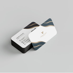 Simple Modern Minimalist Business Card