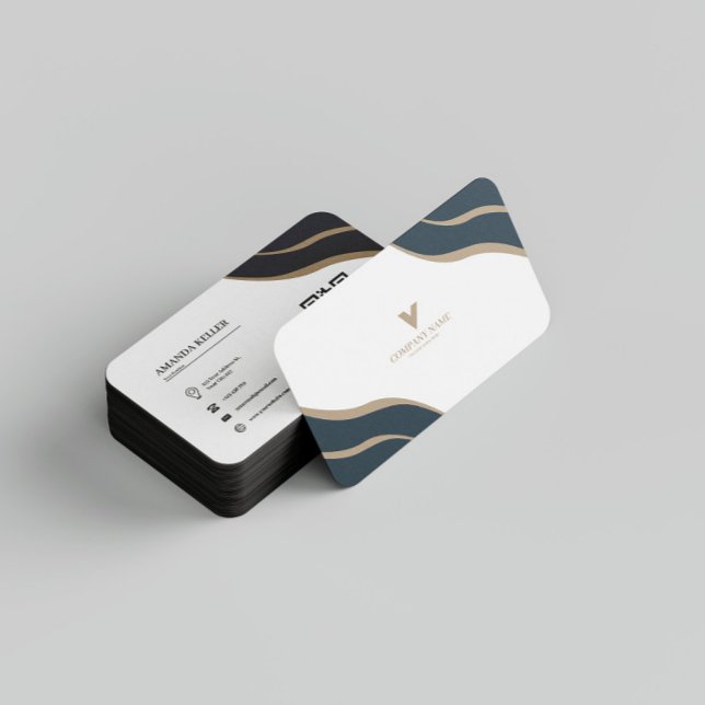 Simple Modern Minimalist Business Card (Creator Uploaded)