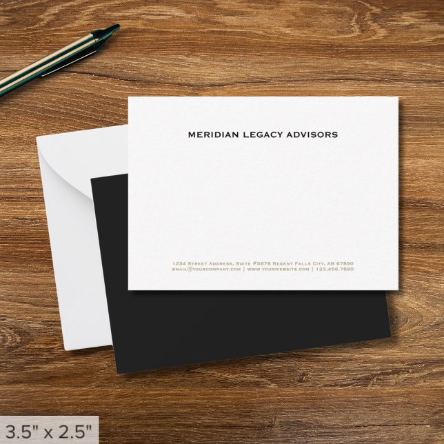 Simple Modern Minimalist Business Card (Creator Uploaded)