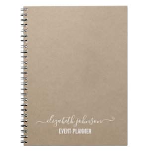 Simple Modern & Minimalist Notebook Kraft