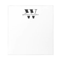 Simple Modern Monogram Business Professional