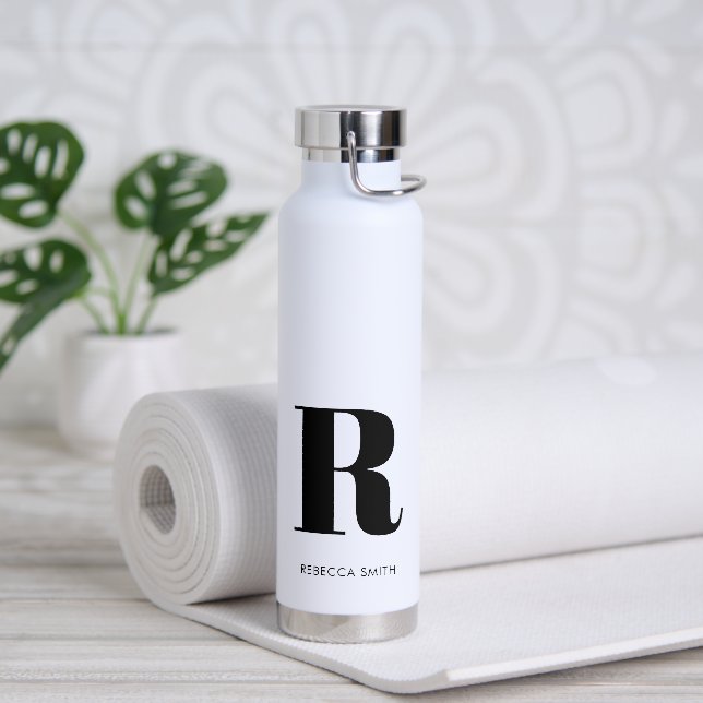 Simple Modern Monogram Water Bottle (Yoga)