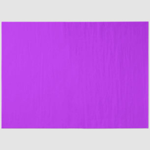 Simple Modern Neon Fluorescent Purple Tissue Paper