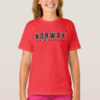 Simple Modern norway norwegian Letter Flag Souveni