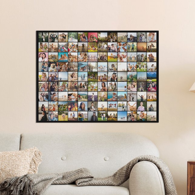 Simple Modern Personalised 108 Photo Collage (Creator Uploaded)