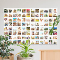 Simple Modern Personalised 96 Photo Collage
