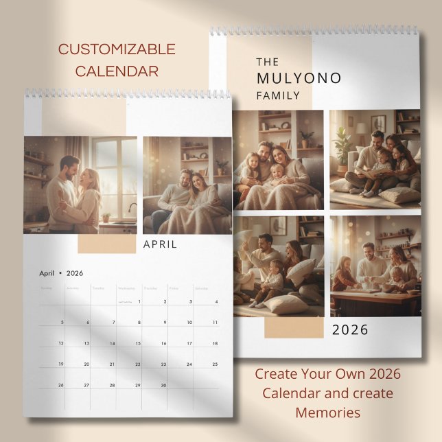 Simple Modern Photo Calendar  (Creator Uploaded)