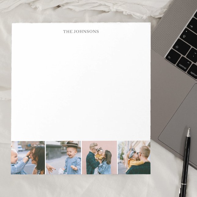 Simple Modern Photo Collage Notepad (Creator Uploaded)