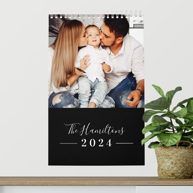 Simple Modern Photo Family 2025 Calendar (Creator Uploaded)