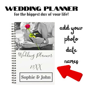 Simple Modern Photo Wedding Planner