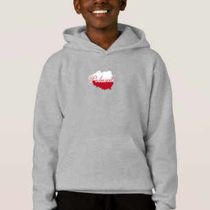 Simple Modern Poland Flag map Souvenir